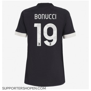 Juventus Leonardo Bonucci #19 Tredje Matchtröja Dam 2023-24 Kortärmad